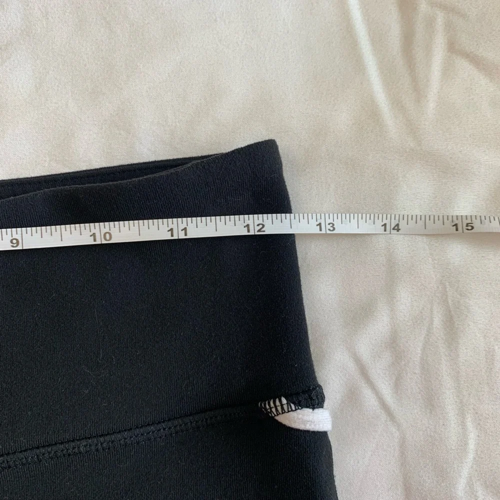 lululemon Black Leggings with White Trim - Picture 8 of 16